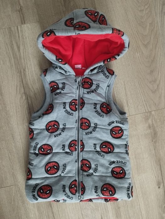 Bezrękawnik chłopięcy na polarze