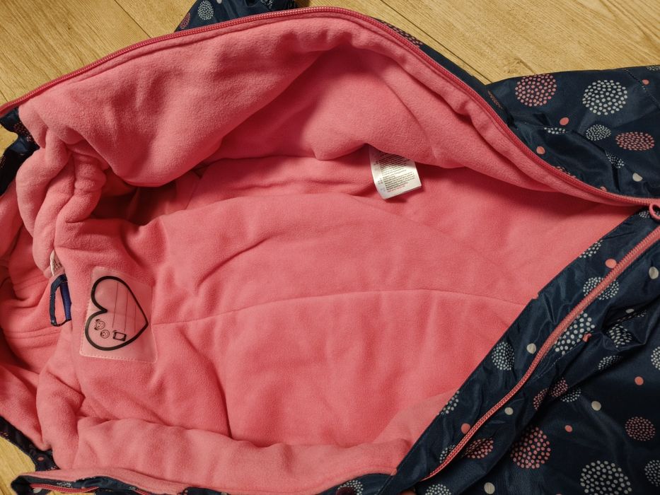 Kombinezon zimowy dla dziewczynki roz 86