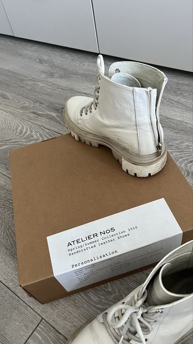 Шкіряні ботильйони ATELIER NO5