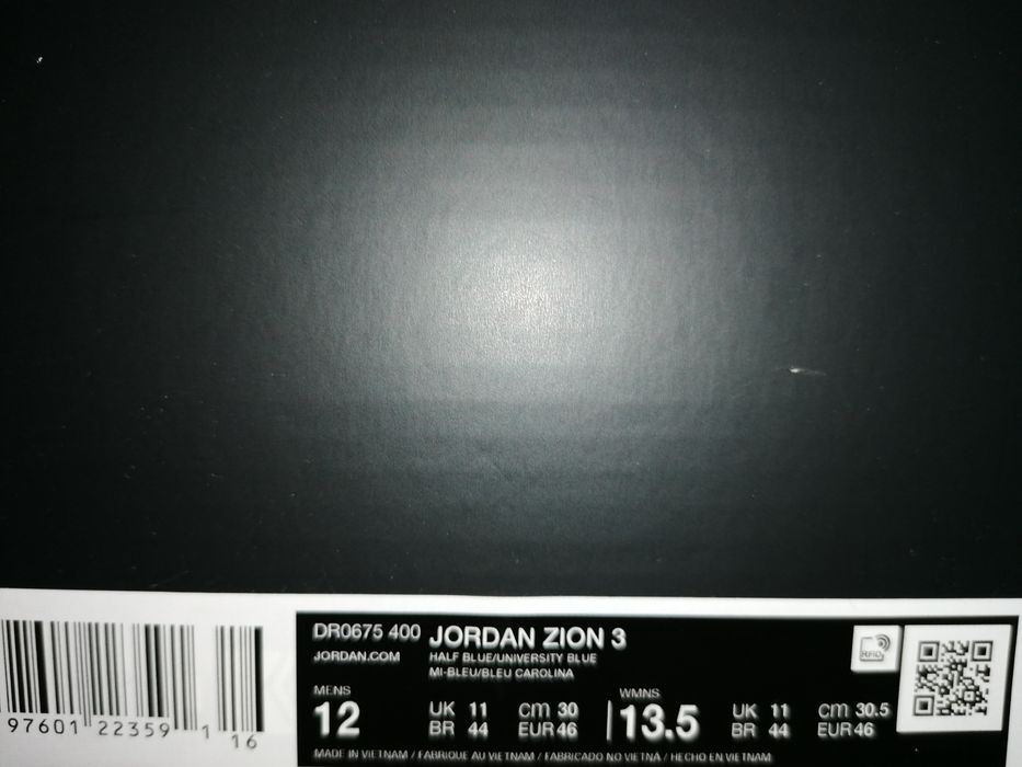 Nowe jordan zion 3 rozmiar 46