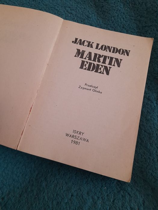 Jack London , Martin Eden