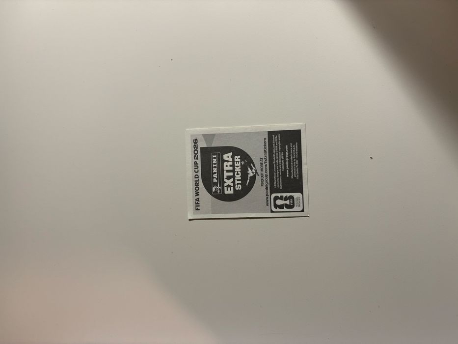 Cromo Panini Extra Sticker Cristiano Ronaldo – Mundial (Base)