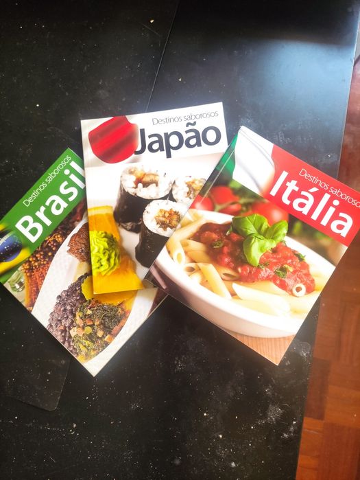 Livros receitas internacionais