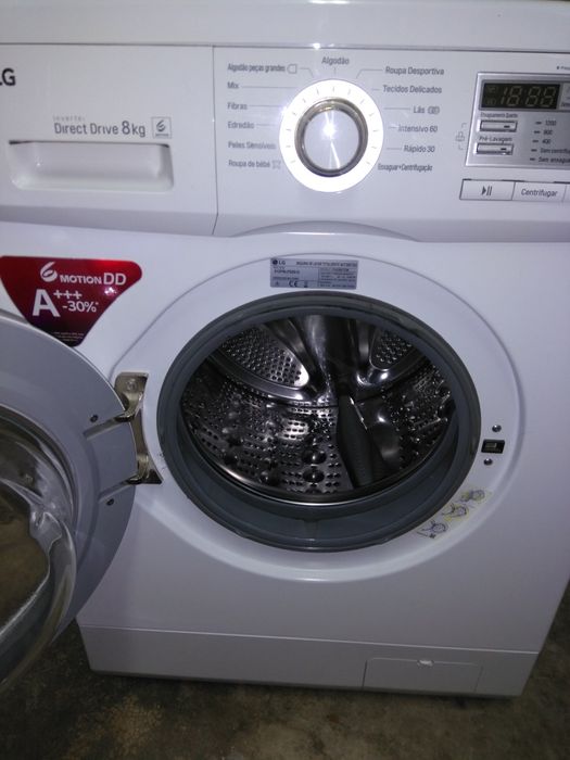 Máquina de lavar roupa LG 8 kg A+++