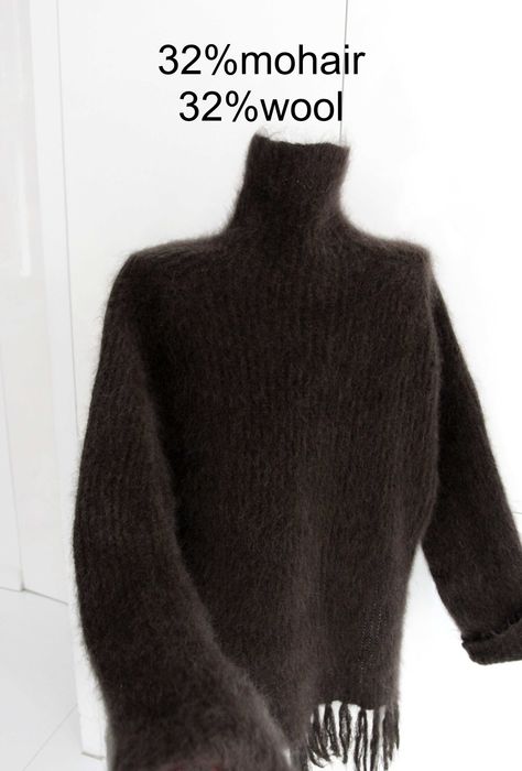 32%moher 32%wełna bez wad L/XL