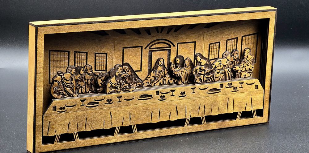 Ostatnia wieczerza obraz 3d