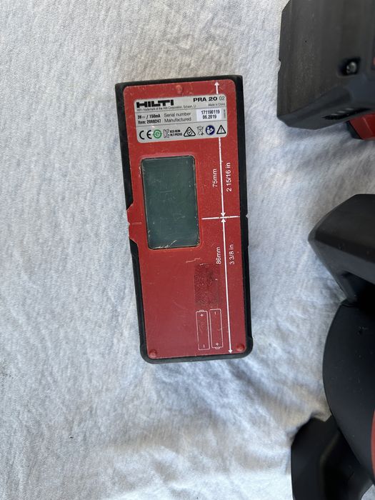 Hilti PR 2-HS niwelator laserowy na zewnątrz