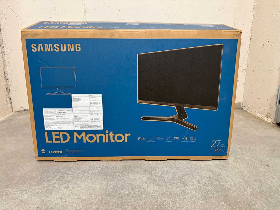 Samsung S27R350 27" Full HD IPS, komplet z pudełkiem, stan idealny