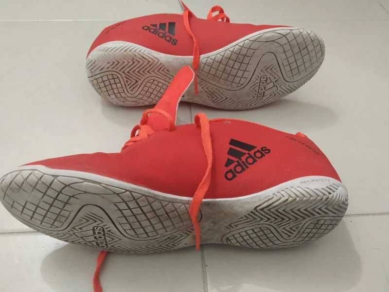 Sapatilhas Chuteiras Futsal Adidas X Speedflow.4 IN 37.5 vermelho