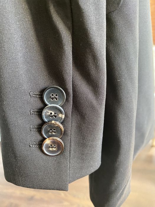 HUGO BOSS Aamon hago 46 marynarka wełna czekoladowy brąz