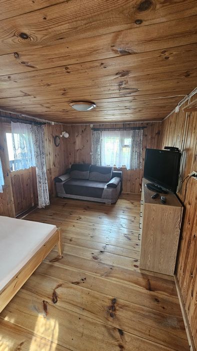 Duży domek nad jeziorem Białym