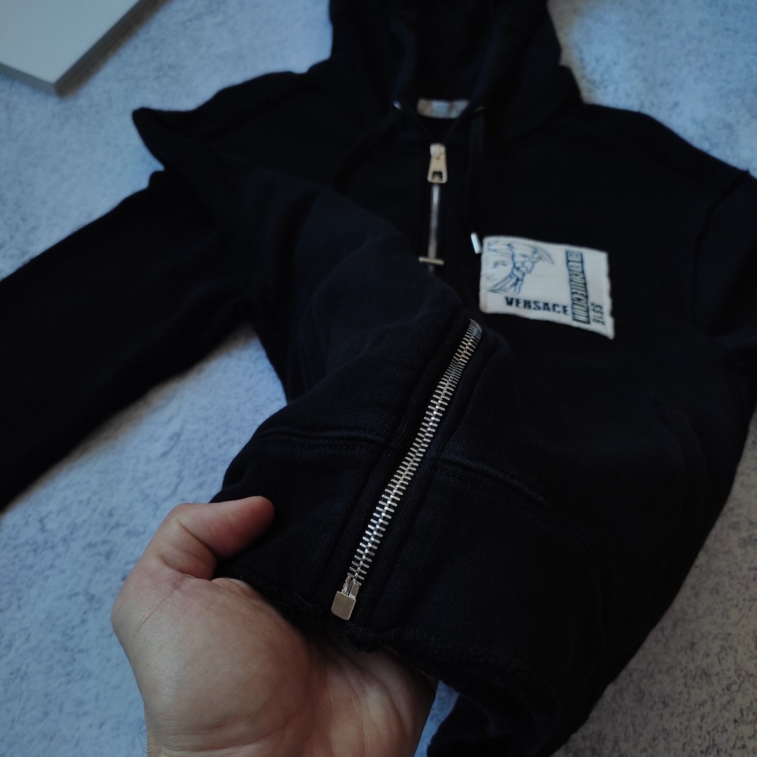 Versace collection hoodie hotsell