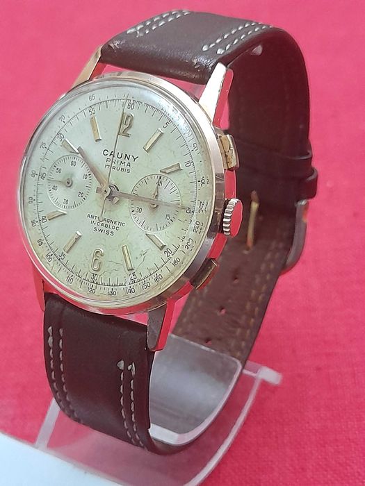 Chronografo CAUNY PRIMA Cal Landeron 248
