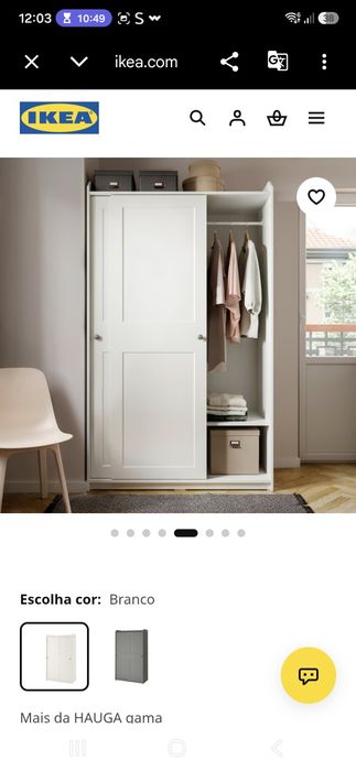 Roupeiro Ikea HAUGA