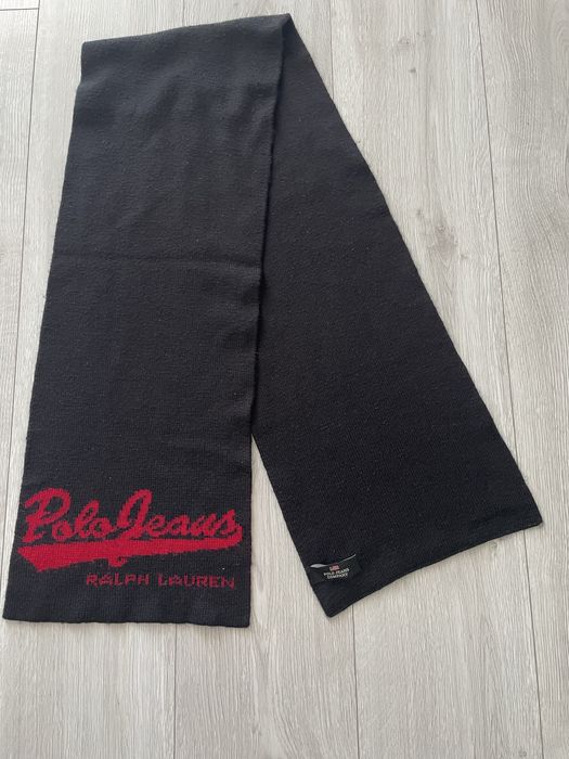 Polo шарф чорний .