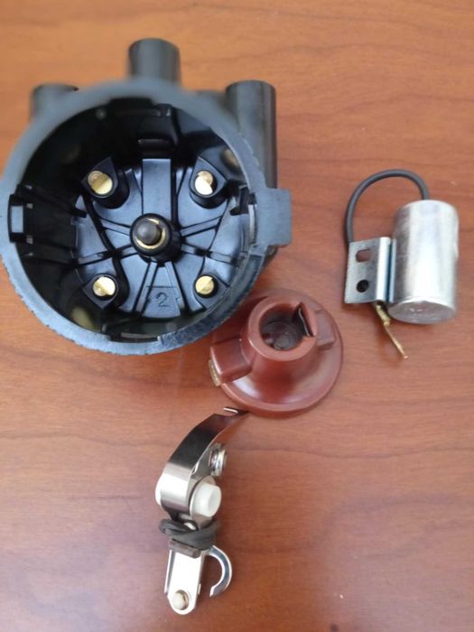 tampa de distribuidor +rotor+ platinados +condensador