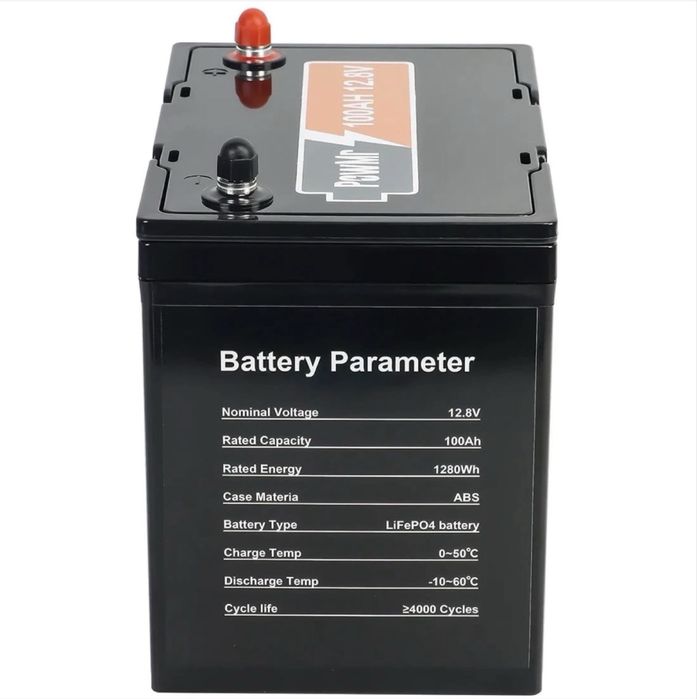 Акумулятор LiFePO4 PowMr 12,8V 100Ah 1280Wh