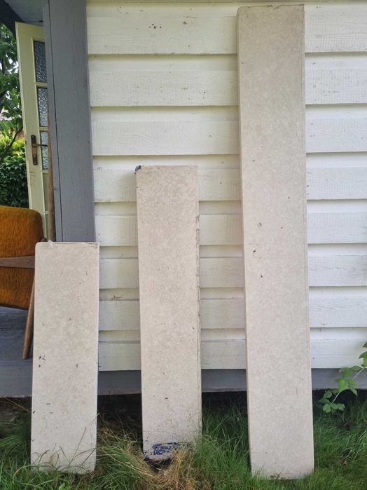 Parapety zewnętrzne z konglomeratu marmurowego