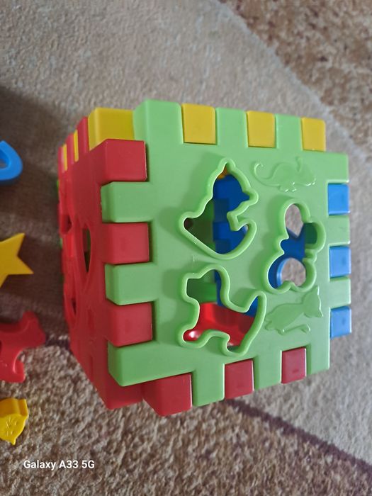 Kostka edukacyjna sorter dla dzieci