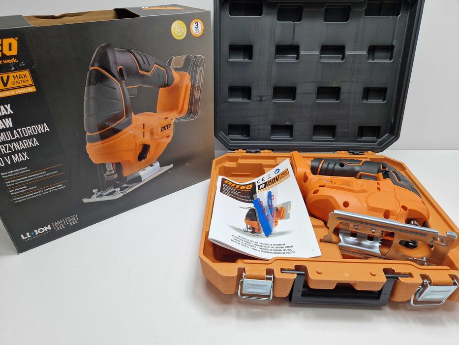 Wyrzynarka akumulatorowa niteo tools 20v