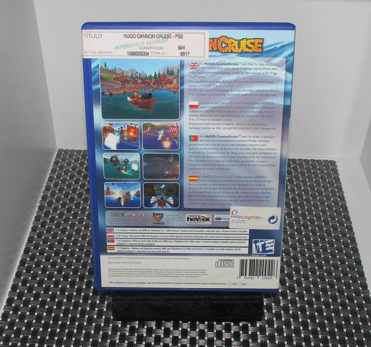 Hugo Cannon Cruise - PlayStation 2 (PS2)