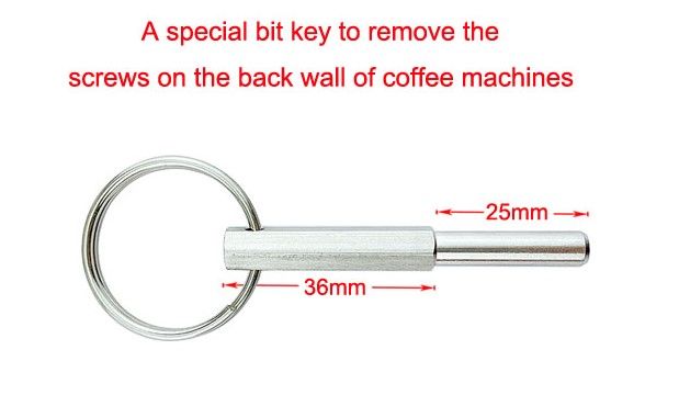 Nespresso - Ferramenta parafusos oval maquinas