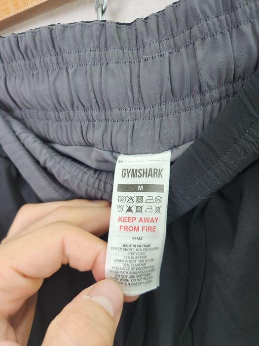 Спортивные компресионные шорты лосины 2 в 1 Gymshark