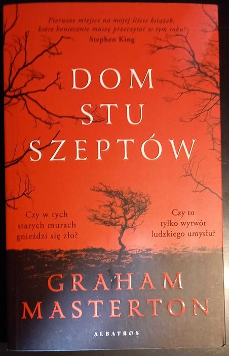 "Dom stu szeptów" Graham Masterton