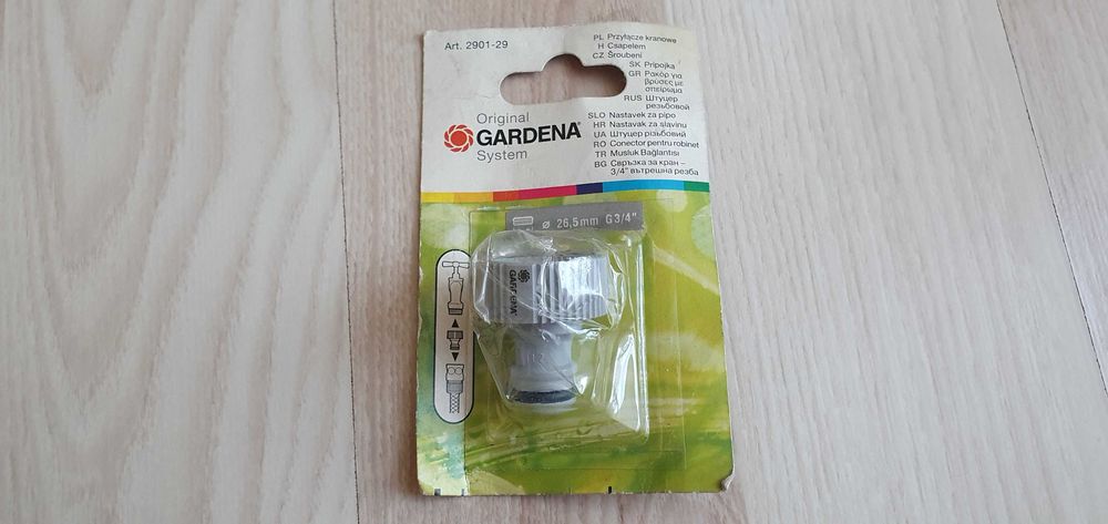 Przyłącze kranowe Gardena Nowe G ¾ 26,5 mm