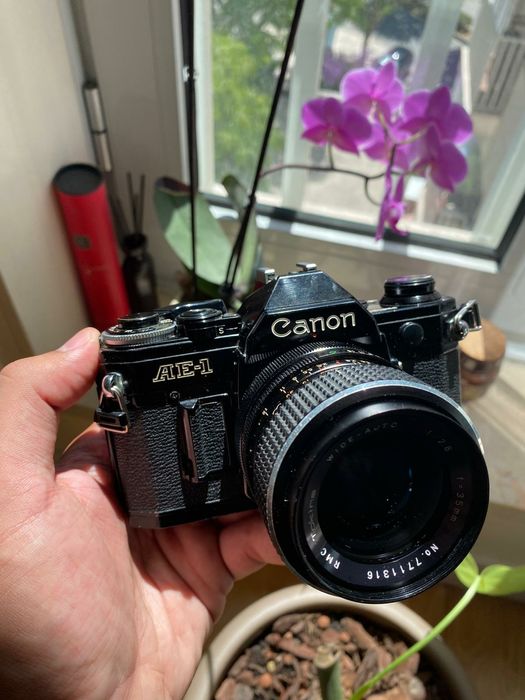 Canon AE-1 - Testada e funcional