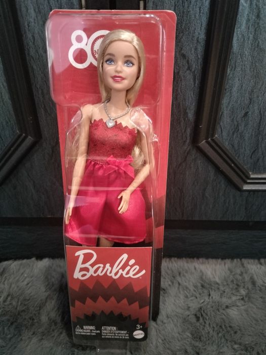Lalka Barbie na 80 lat Mattel