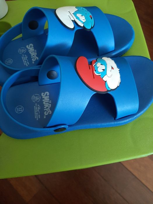 Sandálias Smurfs menino T32