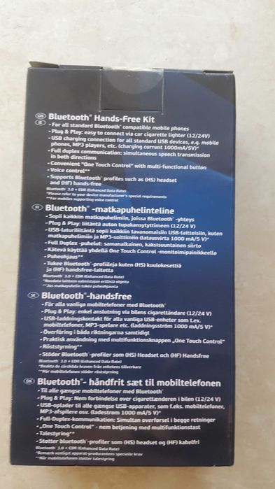 Bluetooth do samochodu