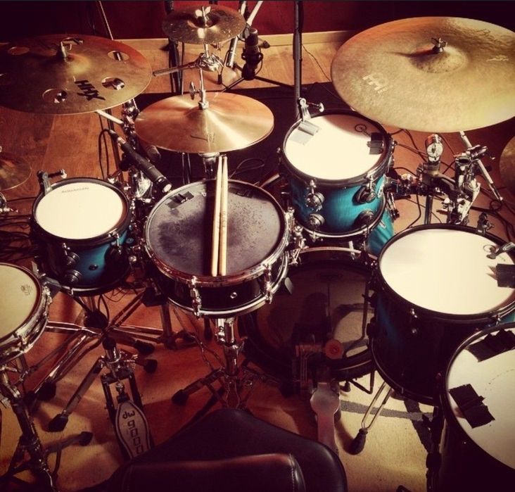 Bateria DW Collectors  aros e lugs  Black Chrome