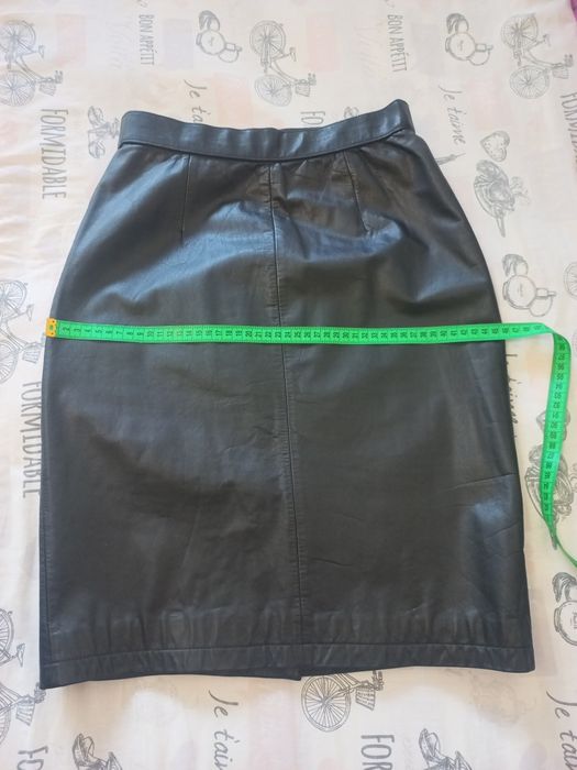 Шкіряна спідниця