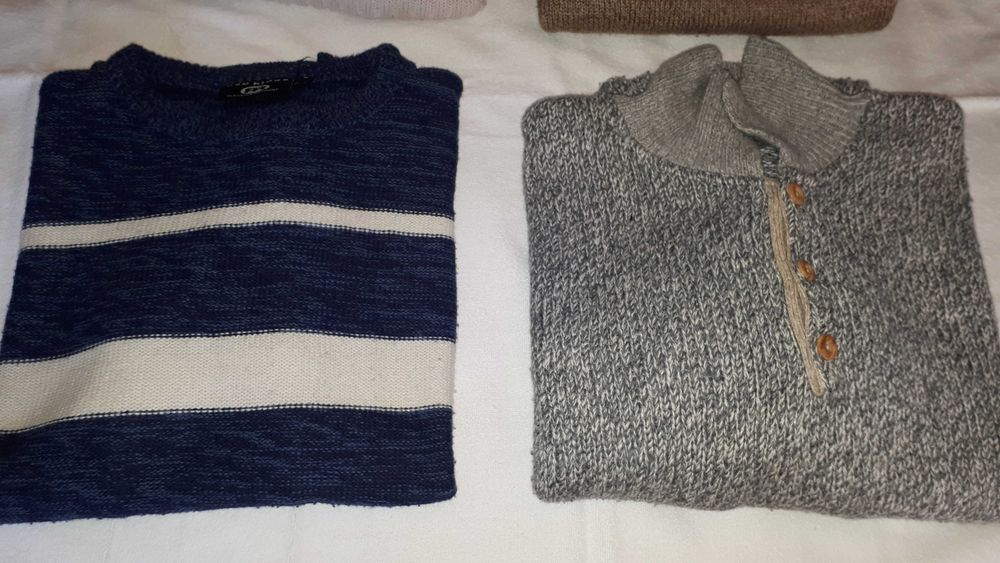 camisolas de lã M e L