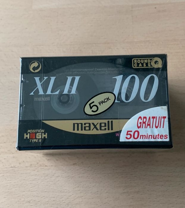 Cassetes maxell XL II