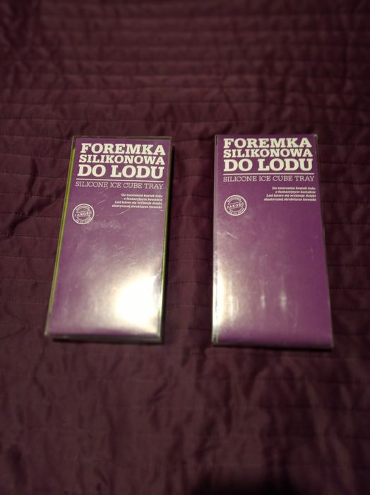 Foremka silikonowa do lodu