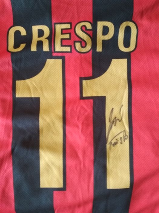 Автограф Эрнана Креспо.