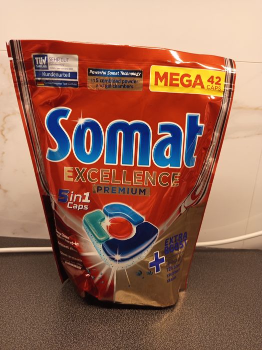 Tabletki do zmywarki mega paka 42 sztuki Somat premium