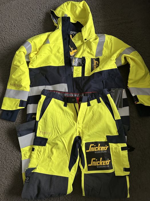 Zestaw Hi-End Snickers ProtecWork  rozm 52 L spodnie 6365 kurtka 1360