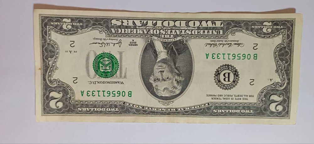 2 доллара США 2003г