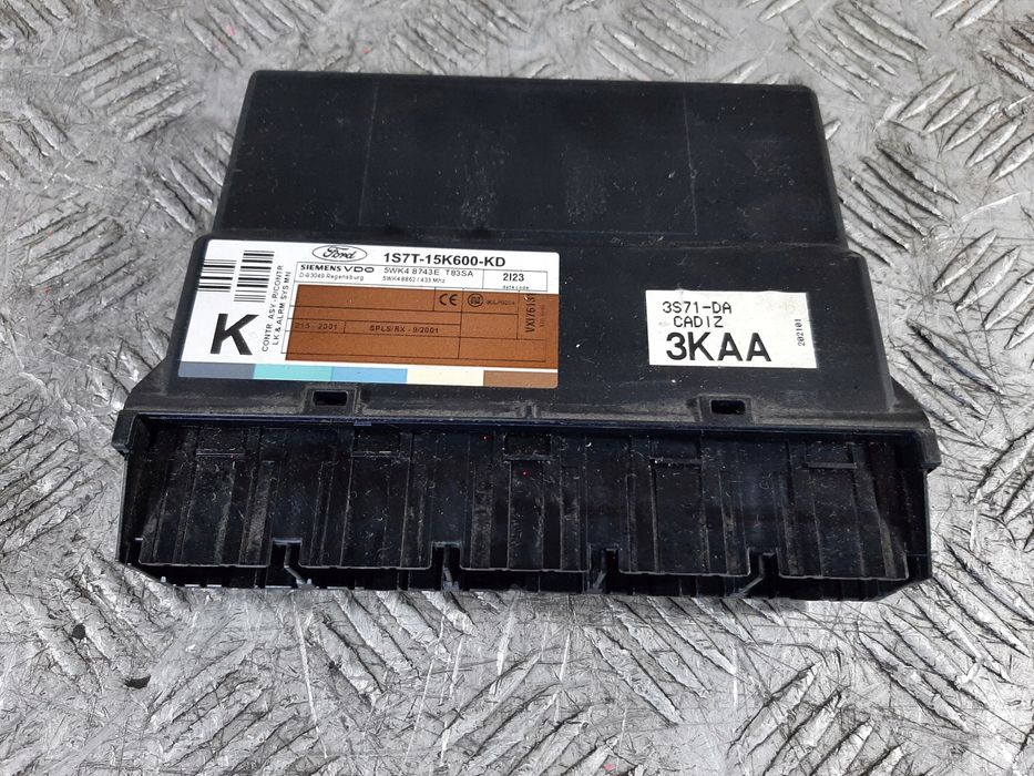 ford mondeo mk3 2.0 tddi 02r sterownik silnika kpl 3s7112a650da