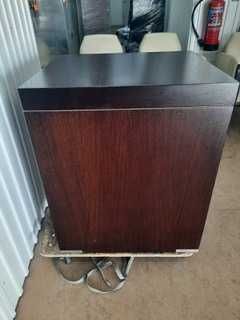 Móvel de escritório com gavetas Altamira em Wengué