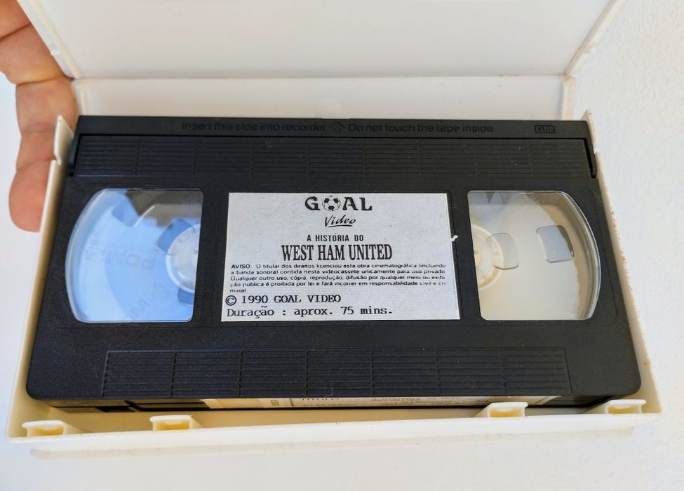 VHS Original - A História do West Ham United - Goal Video