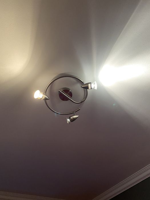 Ceiling Lamp with 3 Spotlights