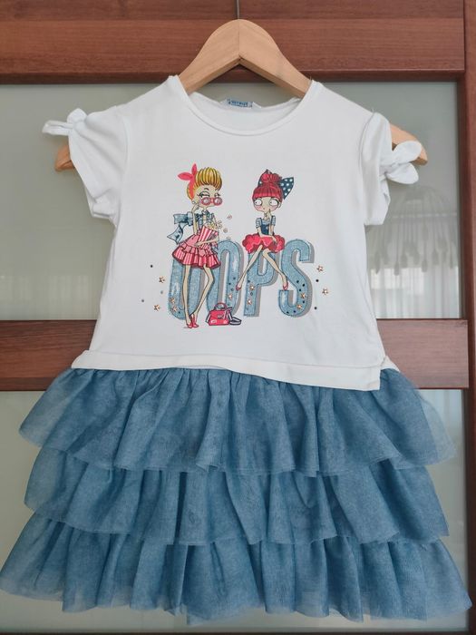 Urocza sukienka dziewczęca f. Mayoral