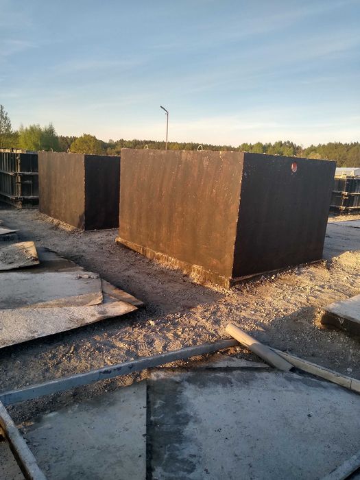 szamba betonowe, zbiorniki betonowe