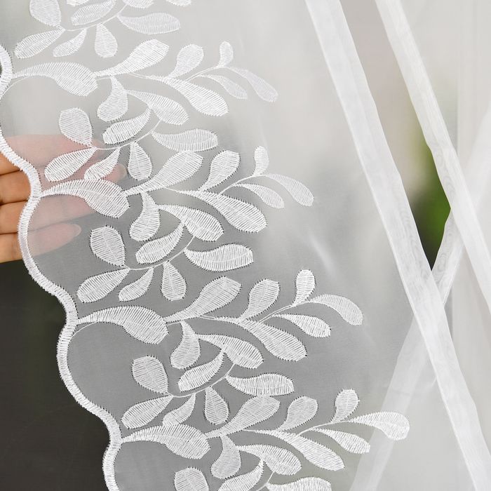 ‼️WYPRZEDAŻ‼️ Firana panel ażurowy z kryształami 180 cm