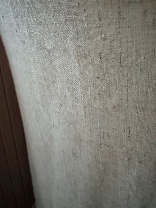 Lampa stojaca klosz z lnu!